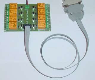 LPT Relay Board, Control devices using PC parralel port  