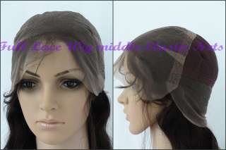 Custom Celebrity Indian Remy Human Hair Lace Wig Alicia Keys Straight 