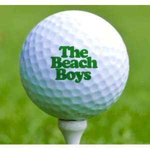  3 x Rock n Roll Golf Balls Beach Boys Musical Instruments