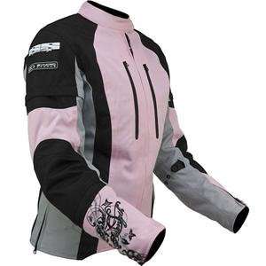 Speed and Strength Womens Coast Is Clear Textile Jacket   Large/Pink 
