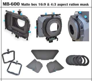 Proaim matte box filter holder follow focus gear rings crank fr xl1 