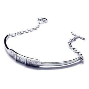 Chain Sterling Silver Bracelet for Womans Jewelry 925 