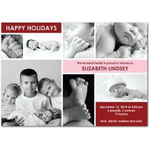  Winter Girl Birth Announcements   Winter Grid Girl By 