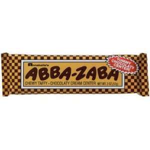 Abba Zaba Chewy Taffy Chocolatey Center 24 pack  Grocery 