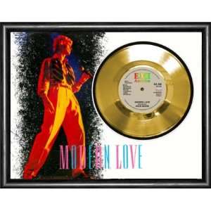  David Bowie Modern Love Framed Gold Record A3 Musical 