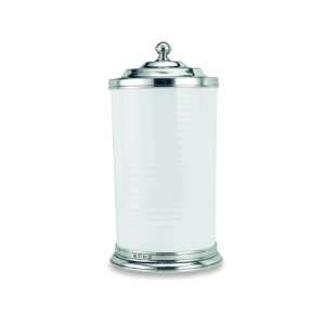  Match Pewter Convivio White Cannister   Large