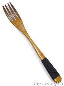 Japanese Wooden Fork 7 3/4in FW 21A  