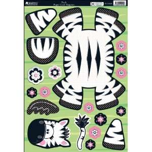  Wobblers Die Cut Punch Out Sheet 2 Pack Zack Black 