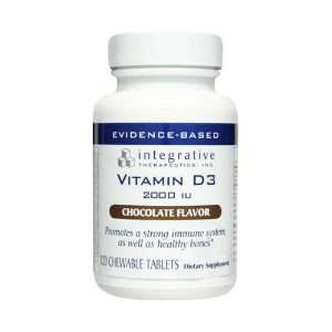  Vitamin D3 2000 iu Chocolate 120 Chewable Tabs Health 