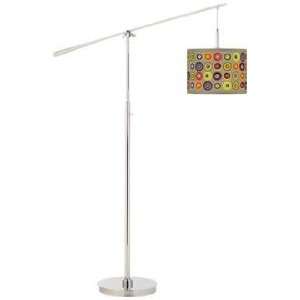  Marbles in the Park Giclee Boom Arm Floor Lamp