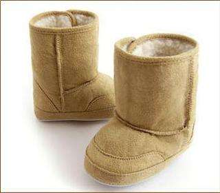 Infant boys girls toddler baby shoes fur winter boots  