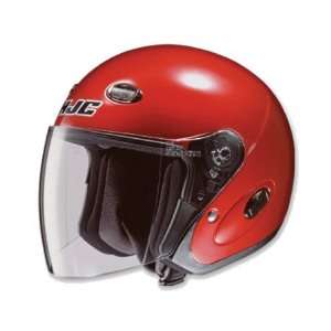  HJC CL 33 Open Face Helmet Large  Red Automotive