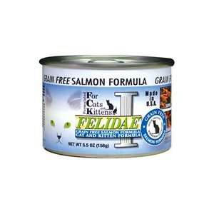  Felidae Grain Free Salmon Formula Cat Food 12 5.5 oz Cans 