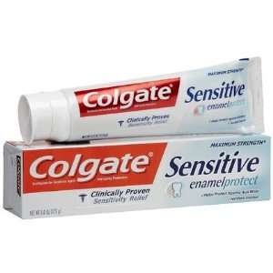 Colgate Sensitive Enamel Protect Toothpaste 6 oz, 3 ct (Quantity of 3)