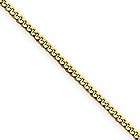 New 14K Gold .9mm Curb Pendant 18 Chain Necklace  