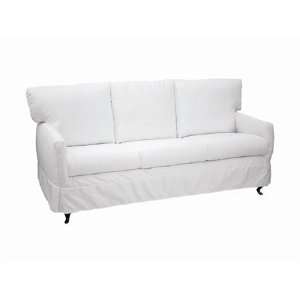   Bungalow Aluminum Cushion Patio Sofa Flagstone Patio, Lawn & Garden