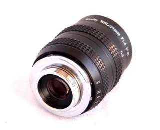 NEW 24mm F1.4 CCTV Lens with Macro Rings for Micro 4/3 M4/3  