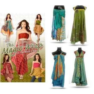  Magic Wrap/ Skirt /Dress/ Top One Size Made in India SALE 