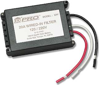 XPF X 10 20A Wired In Noise Filter   X10 PRO  