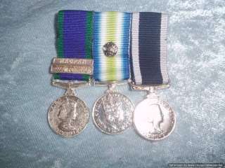 Falklands War   3 Gens Fireman, Driver & AEMN Medals  