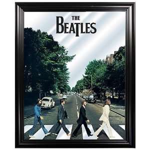  The Beatles Abbey Road Framed Mirror Art