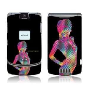   Motorola RAZR  V3 V3c V3m  Medic Droid  Droid Girl Skin Electronics
