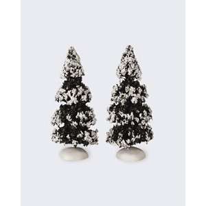Lemax Christmas Village Collection Winter Evergreen Tree Two Piece 