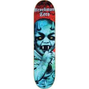  Zero Brockman Am I Demon Skateboard Deck   7.87 Sports 