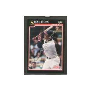  1991 Score Regular #269 Steve Lyons, Chicago White Sox 