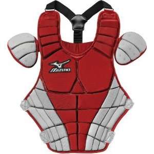  Mizuno Youth Samurai G3 Red/Gry Chest Protector   Youth 