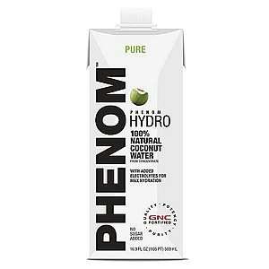   Hydro 100% Natural Coconut Water, Pure, 12 ea