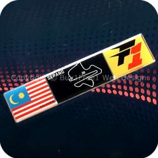 2731b1f1 malaysia f1 formula one flag circuit aluminium alloy metal 