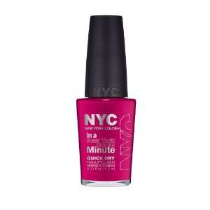   New York Color Minute Quick Dry Nail Polish, Greenwich Village, 0.33