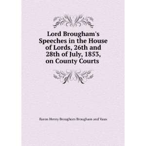  law amendment. Henry Brougham Brougham and Vaux  Books