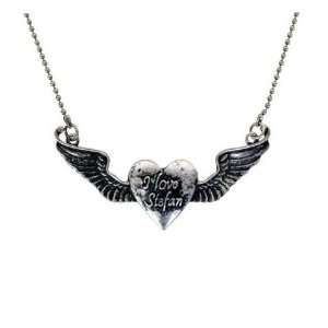   Diaries I Love Stefan Heart Wings Necklace TV Show Toys & Games