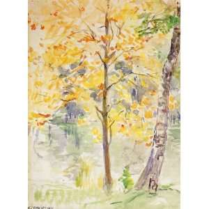 FRAMED oil paintings   Berthe Morisot   24 x 32 inches   Fall Colors 