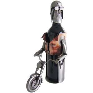 Motorcycle Enthusiast Wine Bottle Holder