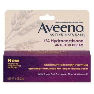 Aveeno Max Strength Anti Itch Cream 1oz 28g 381371018451  