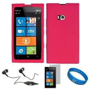  Soft Silicone Skin Cover for AT&T Nokia Lumia 900 Windows Phone 7 