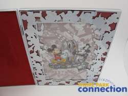  Cast Member Mickey Mouse Silver Award Hinged Photo Frame Figure  