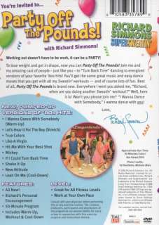 RICHARD SIMMONS PARTY OFF THE POUNDS DVD NEW SEALED AEROBIC WORKOUT 