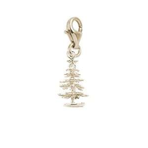  Rembrandt Charms Tree Charm with Lobster Clasp, Gold 