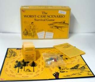 The Worst Case Scenario Survival Game University Game 2001 Complete 