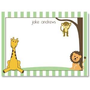  Jungle Animals Thank You Cards 