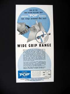 United POP Rivets Rivet Riveter 1961 print Ad  