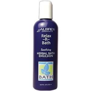  Aubrey Organics Relax R Bath Soothing Herbal Bath Emulsion 