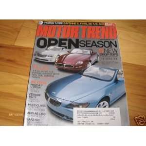 ROAD TEST 2006 Pontiac Solstice Motor Trend Magazine