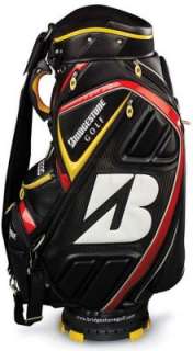 Bridgestone Golf Tour Staff Pro Cart Bag Black New  