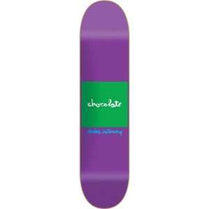  Chocolate Calloway Color Line Skateboard Deck   8.0 