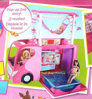 Large picture of the Barbie Sisters Go Camping 2011 RV Camper with pop 